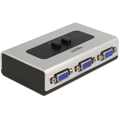 DeLock VGA Umschalter 2 Port bidirektional DeLock VGA Umschalter 2 Port bidirektional