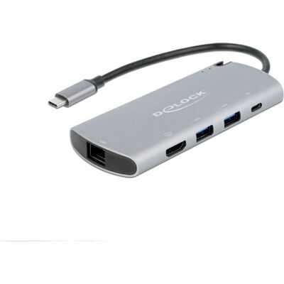 DeLOCK 87767 USB-C Dockingstation - 4K HDMI Support DeLOCK 87767 USB-C Dockingstation - 4K HDMI Support
