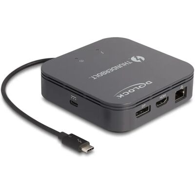 DeLock 87789 Laptop Docking Station - Unterstützt 8K & 4K Displays DeLock 87789 Laptop Docking Station - Unterstützt 8K & 4K Displays