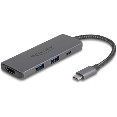 DeLOCK 87804 Laptop Dock - 8K HDMI, USB, PD 100W DeLOCK 87804 Laptop Dock - 8K HDMI, USB, PD 100W