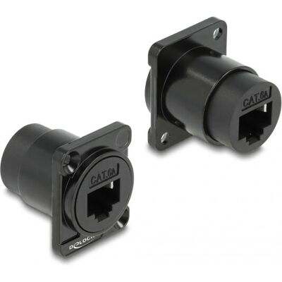 Delock 87815 Keystone Module - RJ45 - Black Delock 87815 Keystone Module - RJ45 - Black