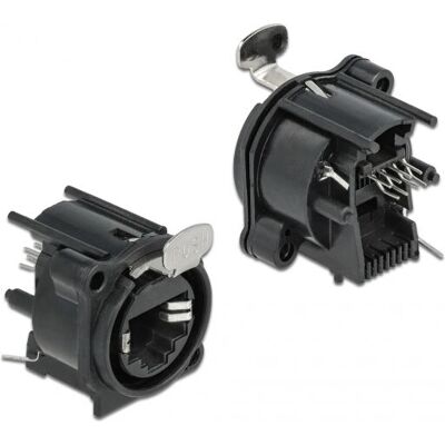 DeLOCK 87822 Modulares RJ-45 Kabelanschluss - Schwarz DeLOCK 87822 Modulares RJ-45 Kabelanschluss - Schwarz