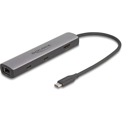 DeLock 87865 Dockingstation - 8K HDMI, USB-C, Ethernet DeLock 87865 Dockingstation - 8K HDMI, USB-C, Ethernet