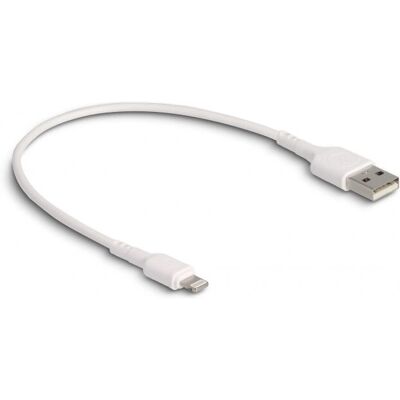 DeLOCK 87866 Lightning-Kabel - 30cm - Weiß - Lightning Kabel DeLOCK 87866 Lightning-Kabel - 30cm - Weiß - Lightning Kabel