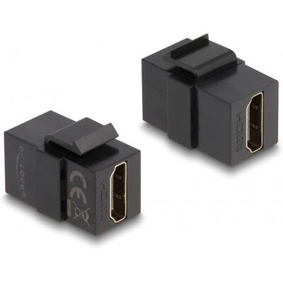 DeLock HDMI Keystone-Modul - Elektronikkabel Schwarz DeLock HDMI Keystone-Modul - Elektronikkabel Schwarz