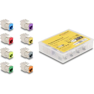 DeLOCK 87896 Keystone Module - Netwerk Accessoires DeLOCK 87896 Keystone Module - Netwerk Accessoires