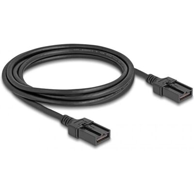 Delock HDMI Kabel - 3m - Hochgeschwindigkeit - Automobil - Schwarz - Unterstützt 4K 60Hz Delock HDMI Kabel - 3m - Hochgeschwindigkeit - Automobil - Schwarz - Unterstützt 4K 60Hz