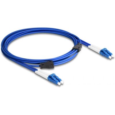 DeLOCK 87921 Singlemode OS2 Glasfaser Kabel - Blau DeLOCK 87921 Singlemode OS2 Glasfaser Kabel - Blau