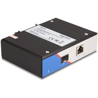 DeLock 88014 Netzwerkswitch - Unmanaged Gigabit Ethernet - Schwarz DeLock 88014 Netzwerkswitch - Unmanaged Gigabit Ethernet - Schwarz