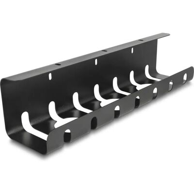 DeLOCK Organisateur de câbles sous le bureau - Set de 2 - Publicité DeLOCK Organisateur de câbles sous le bureau - Set de 2 - Publicité