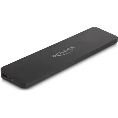 DeLock Laptop Dock - Triple Display USB-C 4K - Schwarz DeLock Laptop Dock - Triple Display USB-C 4K - Schwarz
