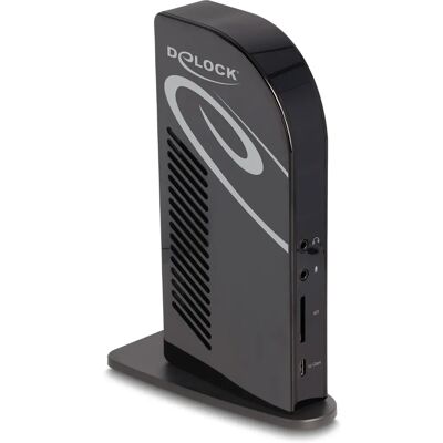 DeLock 88051 Laptop-Dockingstation - Triple 4K, USB-C, Schwarz DeLock 88051 Laptop-Dockingstation - Triple 4K, USB-C, Schwarz