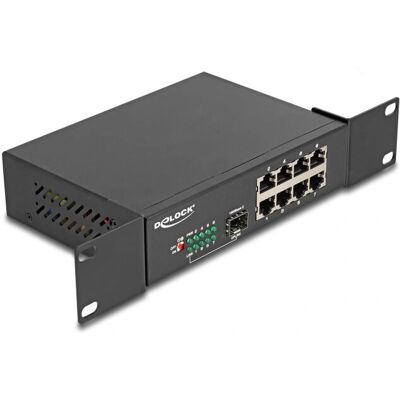 DeLock 88064 Netzwerkswitch - Unmanaged Gigabit Ethernet - 8 Ports DeLock 88064 Netzwerkswitch - Unmanaged Gigabit Ethernet - 8 Ports