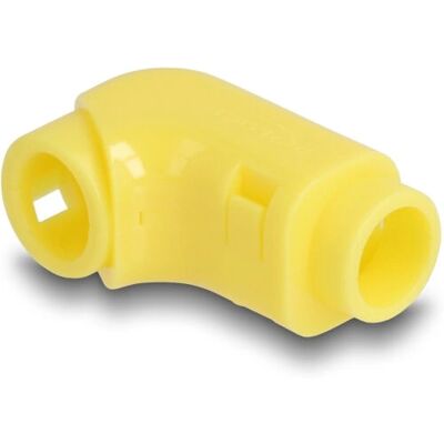 DeLOCK 88123 Kabelorganisator - Gelb - Wiederverwendbare 90° Bieger Clips DeLOCK 88123 Kabelorganisator - Gelb - Wiederverwendbare 90° Bieger Clips