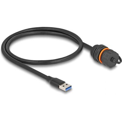 DeLOCK USB-Kabel - Wasserdicht 0,6m - USB A auf USB A DeLOCK USB-Kabel - Wasserdicht 0,6m - USB A auf USB A