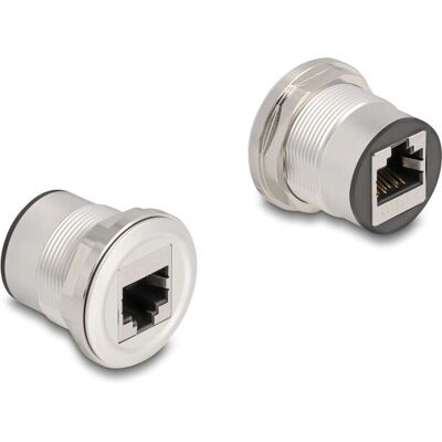 DeLOCK 88190 Nätverksuttag - Cat 6 STP, M25, Aluminium DeLOCK 88190 Nätverksuttag - Cat 6 STP, M25, Aluminium