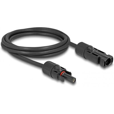 DeLock DL4 Solar Kabel - 10m - Schwarz - IP67 - 1500V - Solarzubehör DeLock DL4 Solar Kabel - 10m - Schwarz - IP67 - 1500V - Solarzubehör