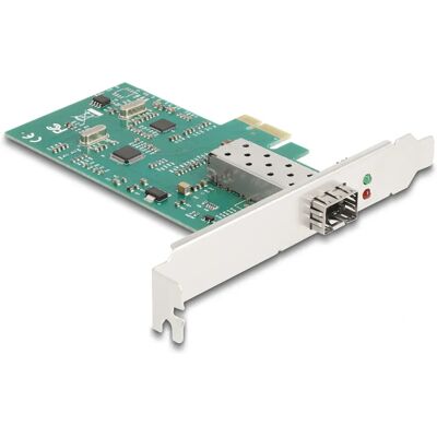 DeLock RTL8105SE PCIe Network Card - 100 Mbps, VGA, Green, Gray - Network Interface DeLock RTL8105SE PCIe Network Card - 100 Mbps, VGA, Green, Gray - Network Interface