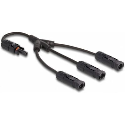 DeLock 88225 Solar Splitter Kabel - 1x Hembra zu 3x Stecker, 35cm, Schwarz DeLock 88225 Solar Splitter Kabel - 1x Hembra zu 3x Stecker, 35cm, Schwarz