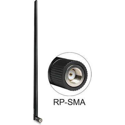 Antenna WLAN 88450 9dBi omnidirezionale - DeLOCK Antenna WLAN 88450 9dBi omnidirezionale - DeLOCK