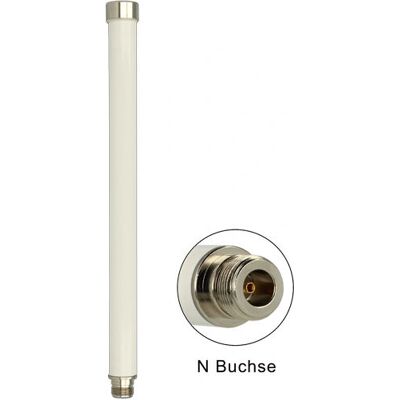 DeLOCK WLAN Antenna 8 dBi - Kültéri omnidirekciós antenna DeLOCK WLAN Antenna 8 dBi - Kültéri omnidirekciós antenna