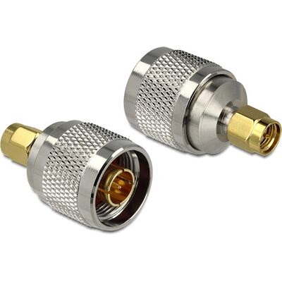 Connecteur coaxial DeLOCK 88831 - N et SMA, Mâle, Or/Nickel - Publicité Connecteur coaxial DeLOCK 88831 - N et SMA, Mâle, Or/Nickel - Publicité