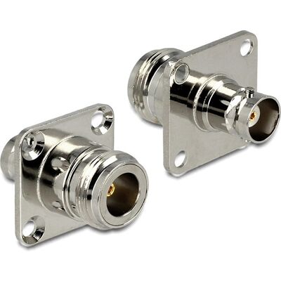 DeLOCK 88839 Adaptateur RF BNC à N - Connecteur coaxial DeLOCK 88839 Adaptateur RF BNC à N - Connecteur coaxial