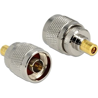 Adaptateur RF N à SMB Silver DeLOCK 88869 Adaptateur RF N à SMB Silver DeLOCK 88869
