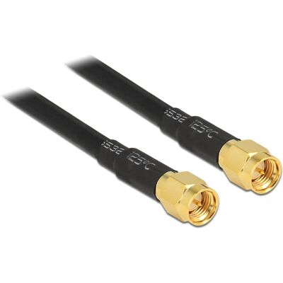 DeLOCK 88891 Coaxkabel 5m Zwart - Coaxkabel DeLOCK 88891 Coaxkabel 5m Zwart - Coaxkabel