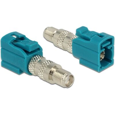 DeLOCK 88926 Vandblå Fakra Z SMA adapter DeLOCK 88926 Vandblå Fakra Z SMA adapter