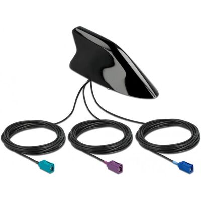 Antena multibanda DeLOCK 89014 para techo - Red Antena multibanda DeLOCK 89014 para techo - Red