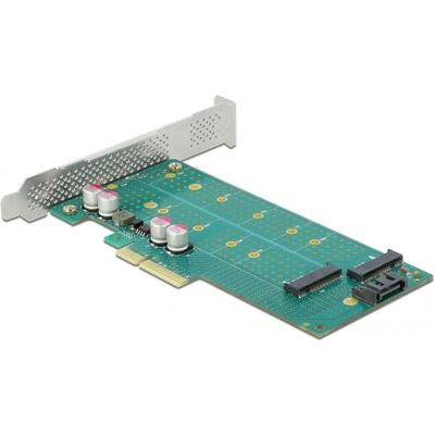 Delock M.2 SATA PCIe Storage Controller - Low Profile Delock M.2 SATA PCIe Storage Controller - Low Profile