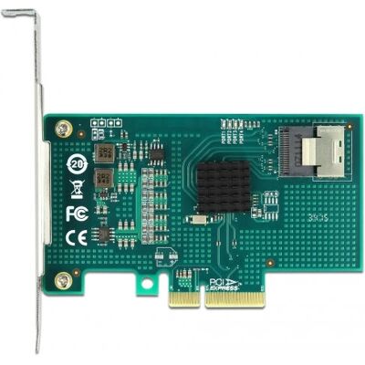 Delock PCI Express 4 x SATA 6 Gb/s RAID - Low Profile Delock PCI Express 4 x SATA 6 Gb/s RAID - Low Profile