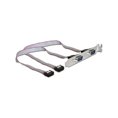 DeLOCK 89083 PCI Serielle Schnittstellenkarte - 2 Ports, 27cm Kabel DeLOCK 89083 PCI Serielle Schnittstellenkarte - 2 Ports, 27cm Kabel