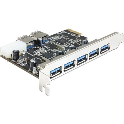 DeLOCK Model 89355 USB 3.0 PCIe Card - External & Internal Ports DeLOCK Model 89355 USB 3.0 PCIe Card - External & Internal Ports