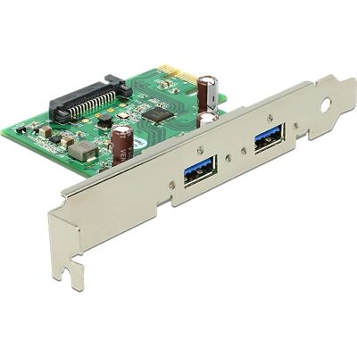 Tarjeta PCIe USB 3.0 DeLOCK 89391 - Puertos Internos y Externos Tarjeta PCIe USB 3.0 DeLOCK 89391 - Puertos Internos y Externos