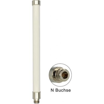 Antena de Red Delock 89440 - Omnidireccional, 8 dBi, Exterior Antena de Red Delock 89440 - Omnidireccional, 8 dBi, Exterior