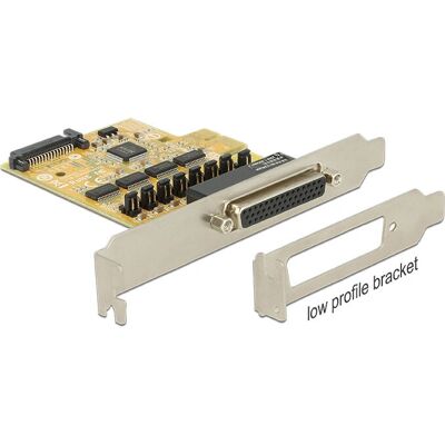 Adaptador Serial PCIe DeLock - PCIe 2.0, 4 Puertos, SUN2410, Compatible Windows Adaptador Serial PCIe DeLock - PCIe 2.0, 4 Puertos, SUN2410, Compatible Windows