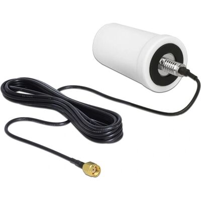 Antenne Réseau DeLOCK 89449 - Omnidirectionnelle, 0 dBi, Blanc Antenne Réseau DeLOCK 89449 - Omnidirectionnelle, 0 dBi, Blanc