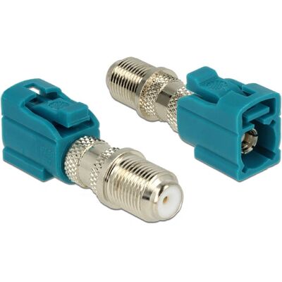 DeLOCK 89464 Kabel Gender Wechsel - Blau, Silber - RF Koax Adapter DeLOCK 89464 Kabel Gender Wechsel - Blau, Silber - RF Koax Adapter