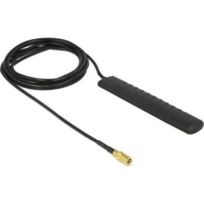 Antennina TV da interno DeLOCK 89497 - Attiva DAB+ DVB-T2 20dBi SMB Antennina TV da interno DeLOCK 89497 - Attiva DAB+ DVB-T2 20dBi SMB