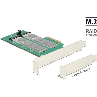 DeLOCK Internal M.2 PCIe Card - RAID Support DeLOCK Internal M.2 PCIe Card - RAID Support