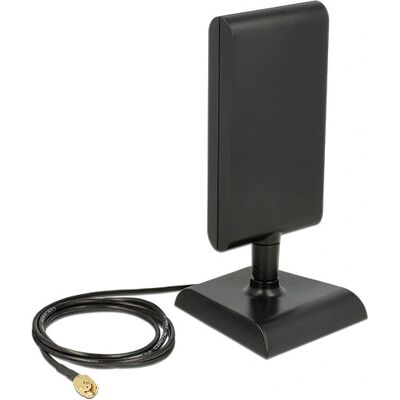 DeLock 89590 Netzwerkantenne - 6-9 dBi, RP-SMA, Schwarz DeLock 89590 Netzwerkantenne - 6-9 dBi, RP-SMA, Schwarz