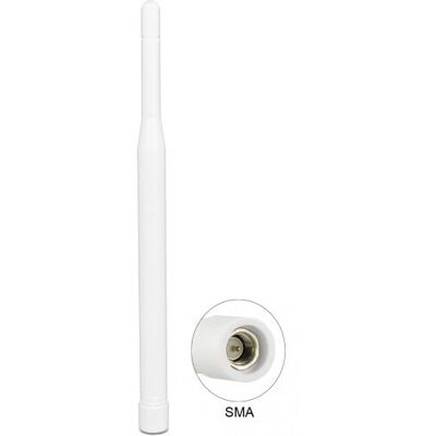 Antenna LTE DeLOCK - Bianco - Casa intelligente - 2,9 dBi Antenna LTE DeLOCK - Bianco - Casa intelligente - 2,9 dBi
