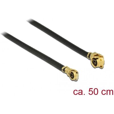 Cable coaxial DeLOCK 89651 0,5 m Cable coaxial DeLOCK 89651 0,5 m
