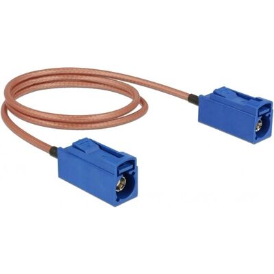 DeLOCK 89667 Koaxialkabel - Blau, Braun - 50cm - RF Fakra C DeLOCK 89667 Koaxialkabel - Blau, Braun - 50cm - RF Fakra C