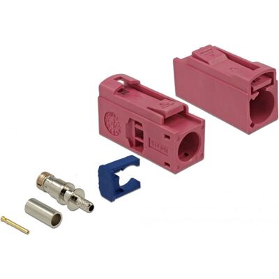 DeLOCK 89692 Koaxialstecker - Erikaviolett - Hochfrequenz DeLOCK 89692 Koaxialstecker - Erikaviolett - Hochfrequenz