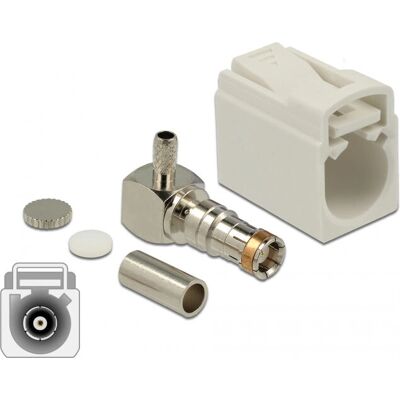 DeLOCK 89714 Koaxialstecker - FAKRA B 90° Buchse DeLOCK 89714 Koaxialstecker - FAKRA B 90° Buchse