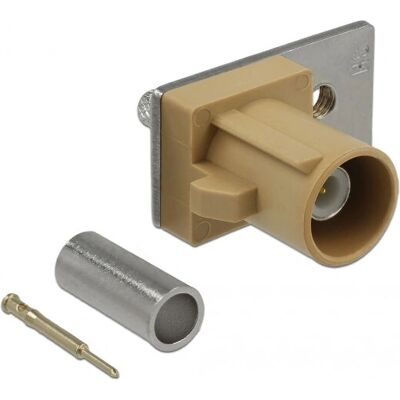 DeLOCK 89749 Koaxialstecker - Beige - Hochfrequenz DeLOCK 89749 Koaxialstecker - Beige - Hochfrequenz