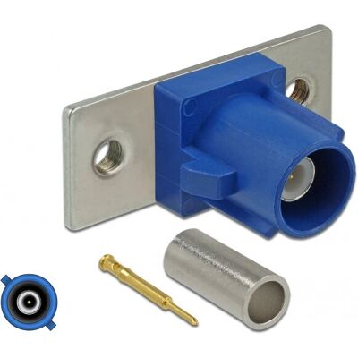 DeLOCK 89788 coaxiaal connector - coaxial connector DeLOCK 89788 coaxiaal connector - coaxial connector